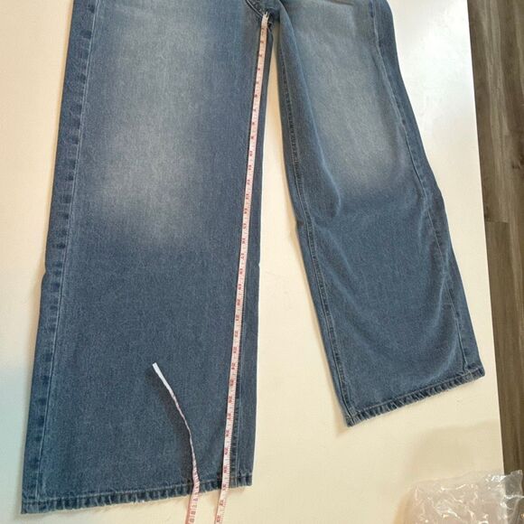 NWT Etica “Marley” high rise wide\baggy jeans - Picture 6 of 13